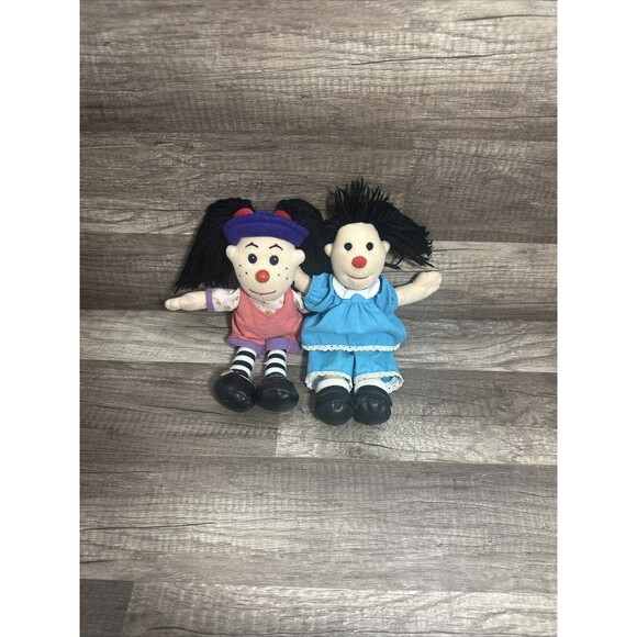 Commonwealth Other - Vintage 1997 The Big Comfy Couch Plush Loonette & Molly Dolls Rare HTF